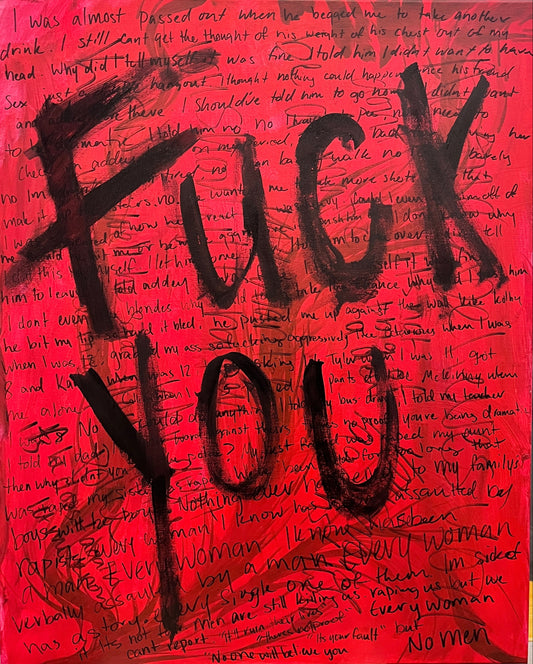 FU in red