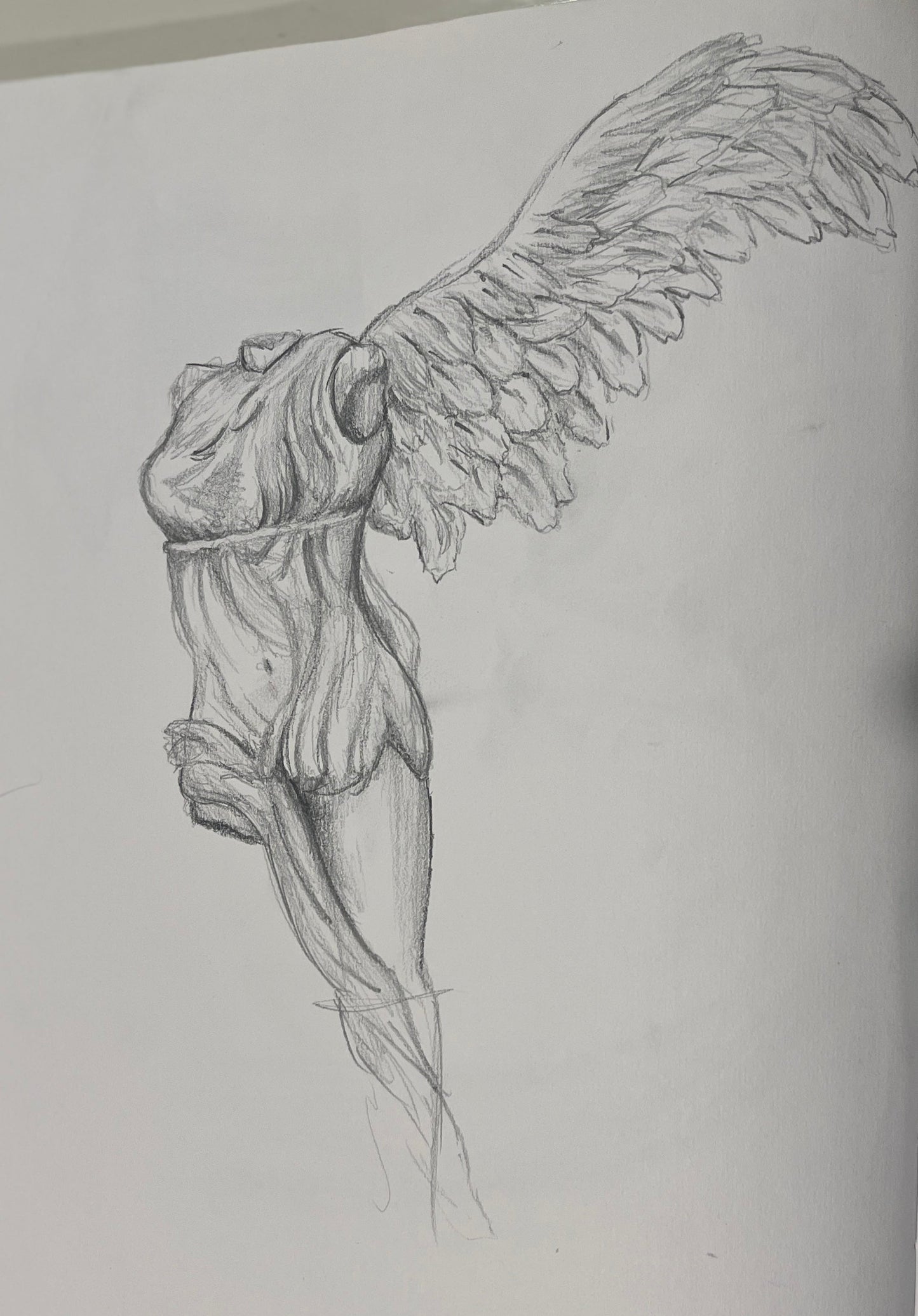 winged romanesk girl